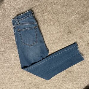 Abercrombie ankle straight jean